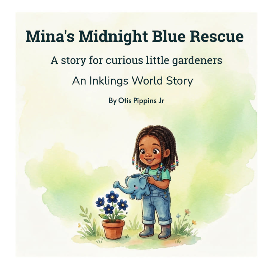 Mina’s Midnight Blue Rescue — cover